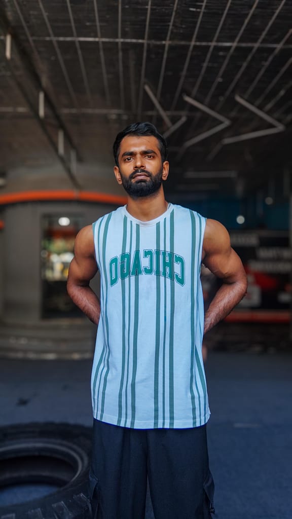 Portrait of Aman Verma, head coach of Indian jump rope team